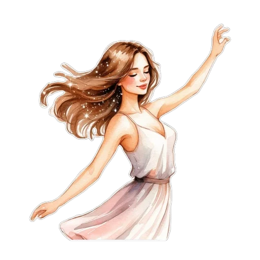 💃 Стикер «Лето» для Telegram
