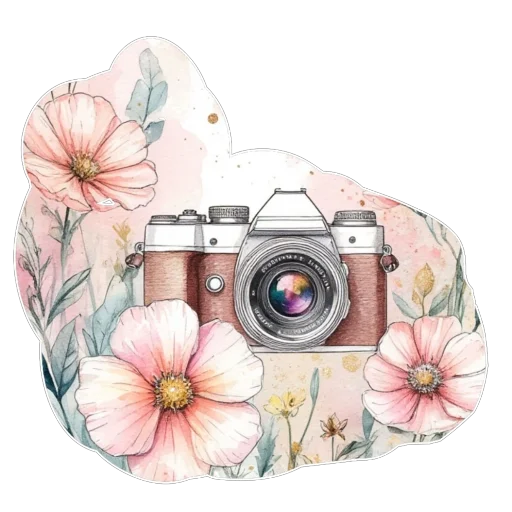 📷 Стикер «Лето» для Telegram