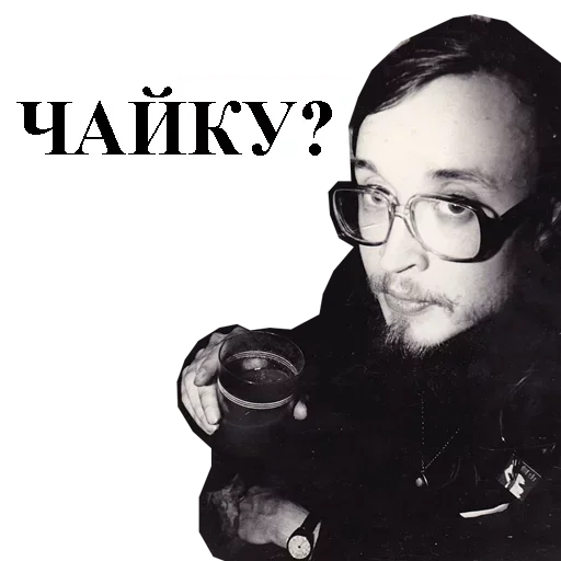 ☕️ Стикер «Егор Летов» для Telegram