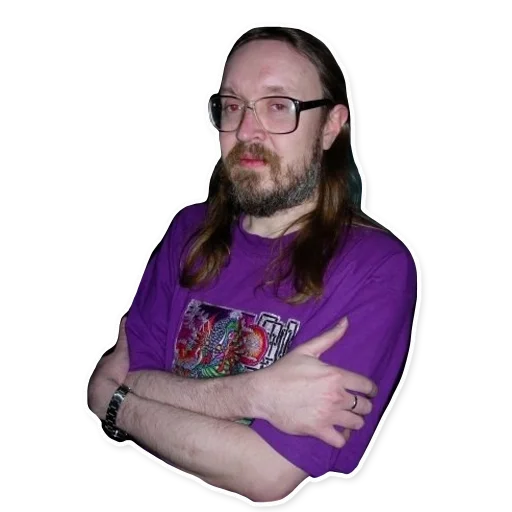 😎 Стикер «Летов в тайге» для Telegram