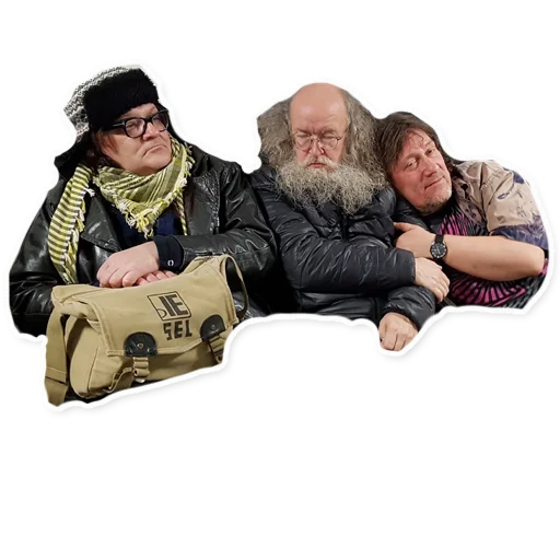 👐 Стикер «Летов в тайге» для Telegram