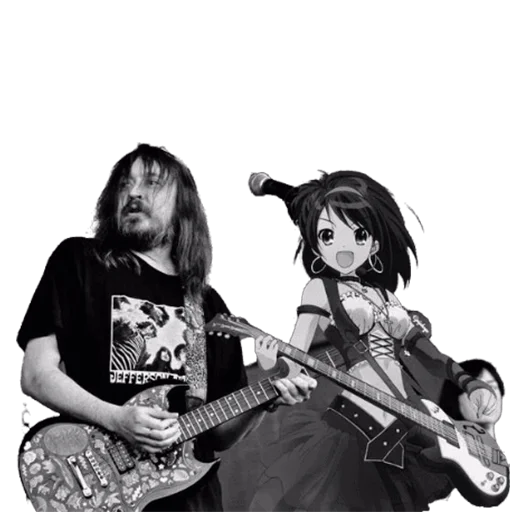 🎸 Стикер «Летов and Anime» для Telegram