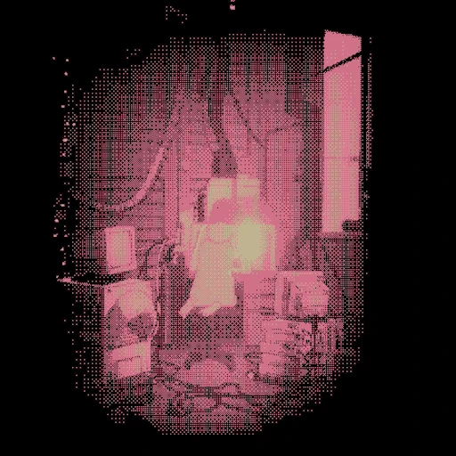 📱 Стикер «Glitch Lain» для Telegram