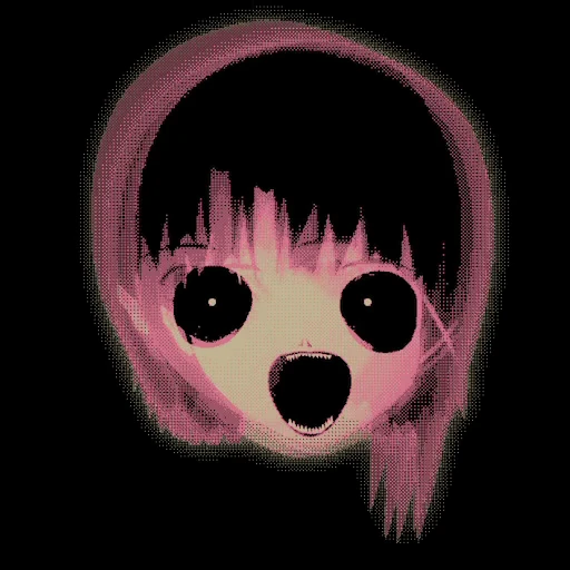 📱 Стикер «Glitch Lain» для Telegram