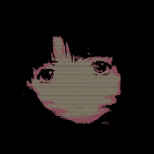 📱 Стикер «Glitch Lain» для Telegram