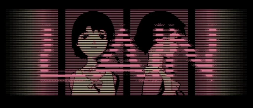 📱 Стикер «Glitch Lain» для Telegram