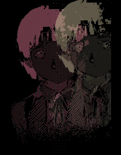 📱 Стикер «Glitch Lain» для Telegram