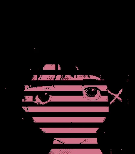 📱 Стикер «Glitch Lain» для Telegram