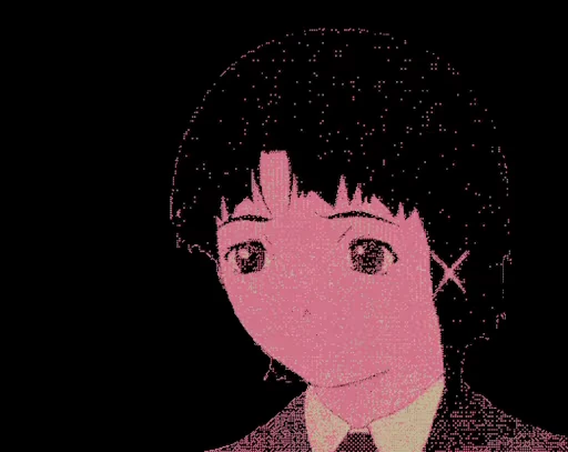 📱 Стикер «Glitch Lain» для Telegram
