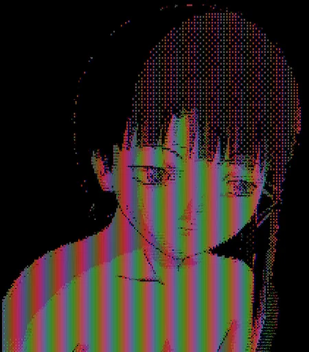 📱 Стикер «Glitch Lain Extended» для Telegram