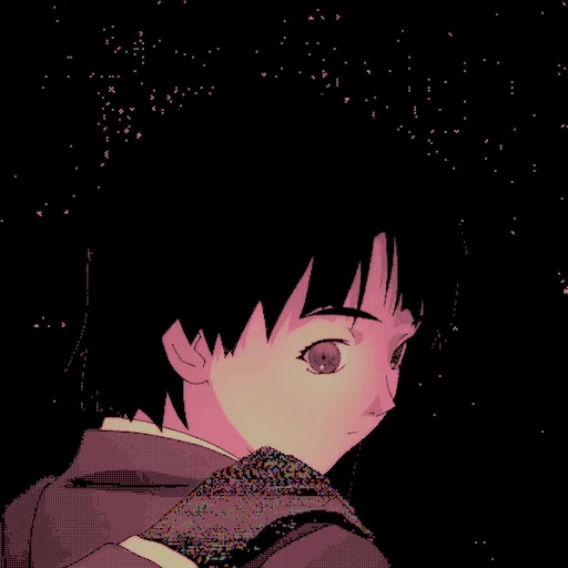 📱 Стикер «Glitch Lain Extended» для Telegram