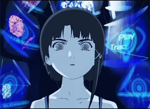 📱 Стикер «Glitch Lain Extended» для Telegram