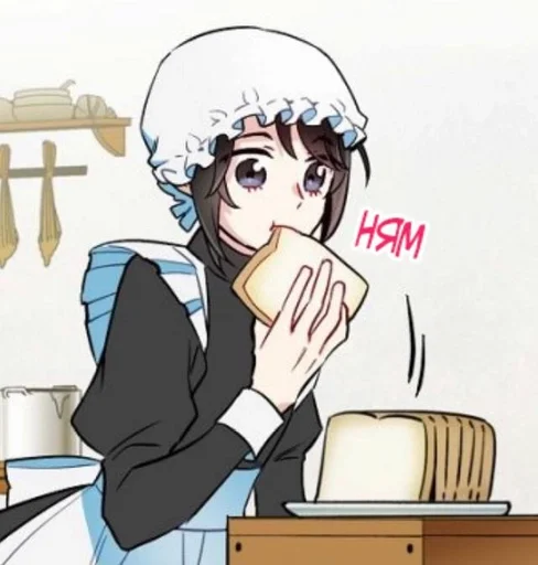 🤤 Стикер «Chihiro Komiya» для Telegram