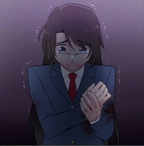 😣 Стикер «Chihiro Komiya» для Telegram