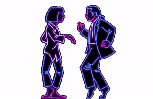 🕺 Стикер «Let`s Danse» для Telegram