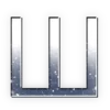 Стикер 37 letters. Blue fireflies from