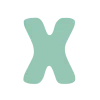 🧼 Эмодзи «Бирюзовые буквы в шоколаде» для Telegram