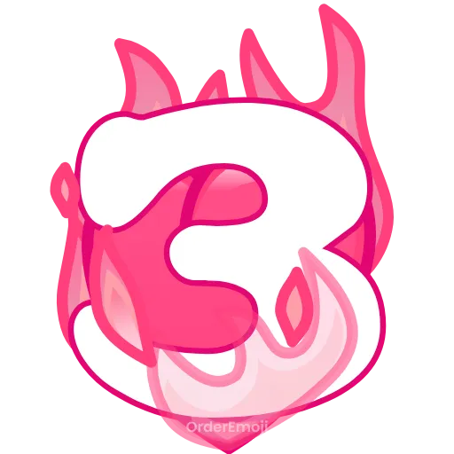 Стикер 59 pink letters #forgirls #pink #color