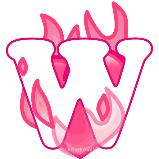 Стикер 23 pink letters #forgirls #pink #color