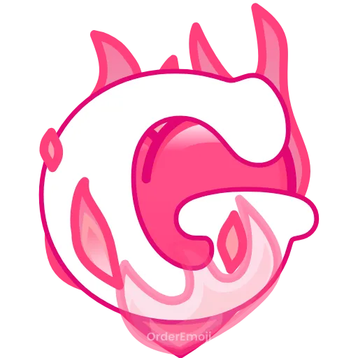 Стикер 7 pink letters #forgirls #pink #color