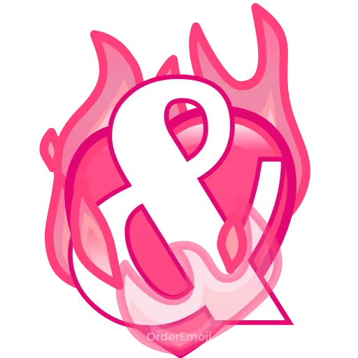 Стикер 48 pink letters #forgirls #pink #color