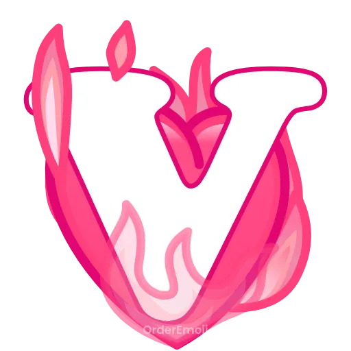 Стикер 22 pink letters #forgirls #pink #color