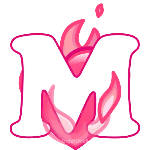 Стикер 13 pink letters #forgirls #pink #color