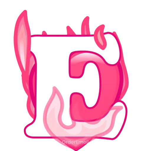 Стикер 56 pink letters #forgirls #pink #color
