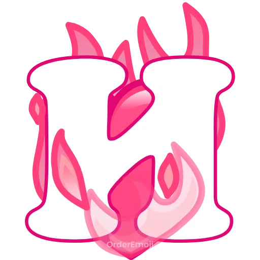 Стикер 60 pink letters #forgirls #pink #color