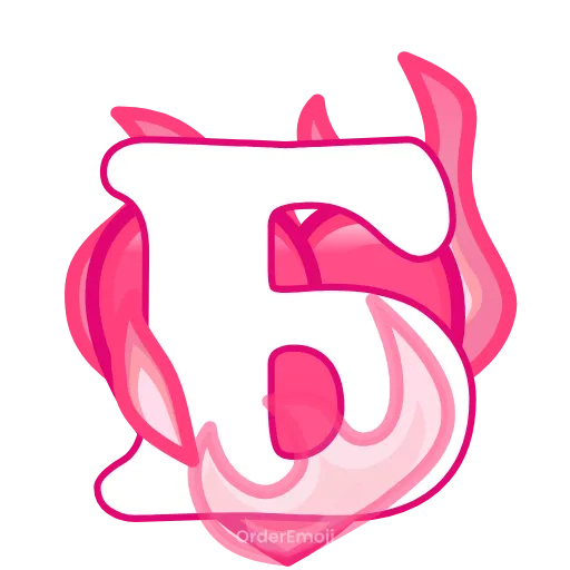 Стикер 52 pink letters #forgirls #pink #color