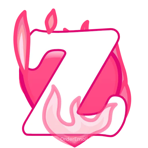 Стикер 26 pink letters #forgirls #pink #color