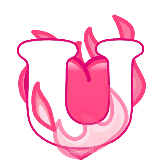 Стикер 21 pink letters #forgirls #pink #color