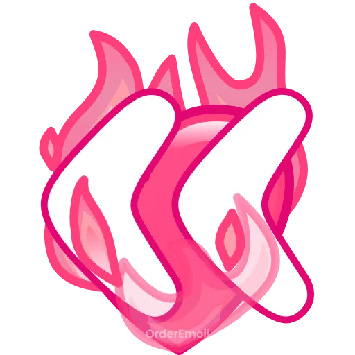 Стикер 42 pink letters #forgirls #pink #color