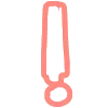 💲 Эмодзи «Orange font - буквы оранжевые» для Telegram