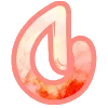 💲 Эмодзи «Orange font - буквы оранжевые» для Telegram