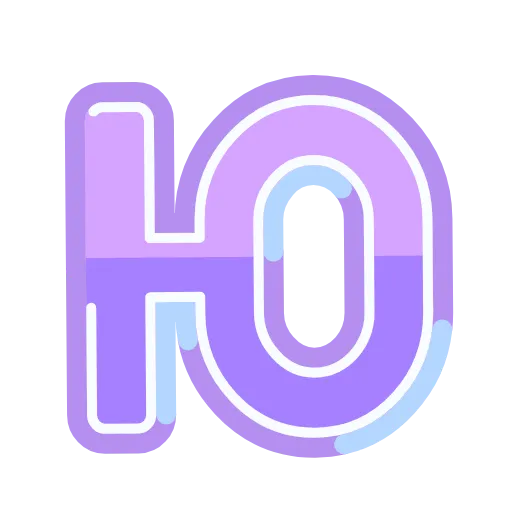✨ Эмодзи «Фиолетовые буквы анимированные» для Telegram