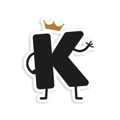 🤔 Стикер «Letter Stickers» для Telegram