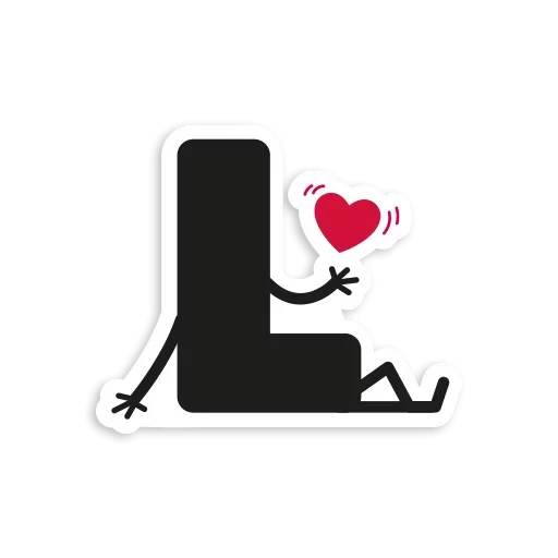 🥴 Стикер «Letter Stickers» для Telegram