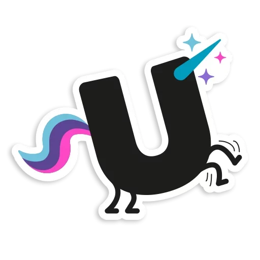 😬 Стикер «Letter Stickers» для Telegram