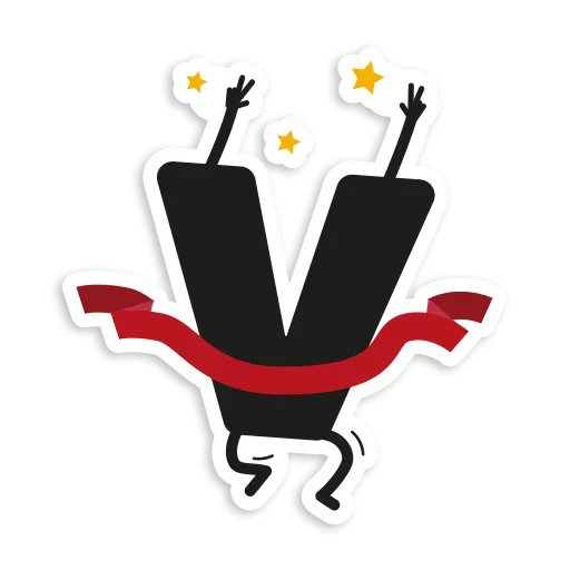 🥴 Стикер «Letter Stickers» для Telegram