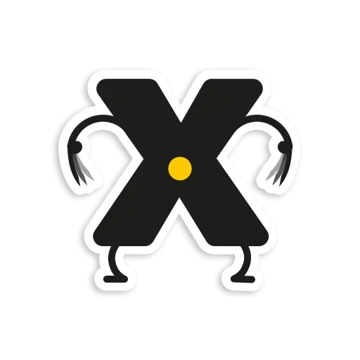 😬 Стикер «Letter Stickers» для Telegram