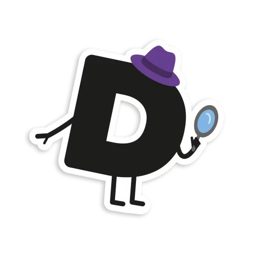 😮 Стикер «Letter Stickers» для Telegram