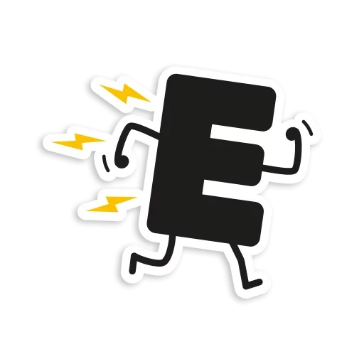 😑 Стикер «Letter Stickers» для Telegram