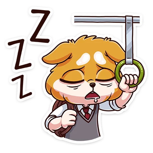 😴 Стикер «Летто в школе» для Telegram