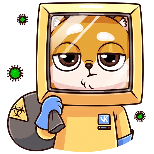 🦠 Стикер «Летто Без Текста» для Telegram