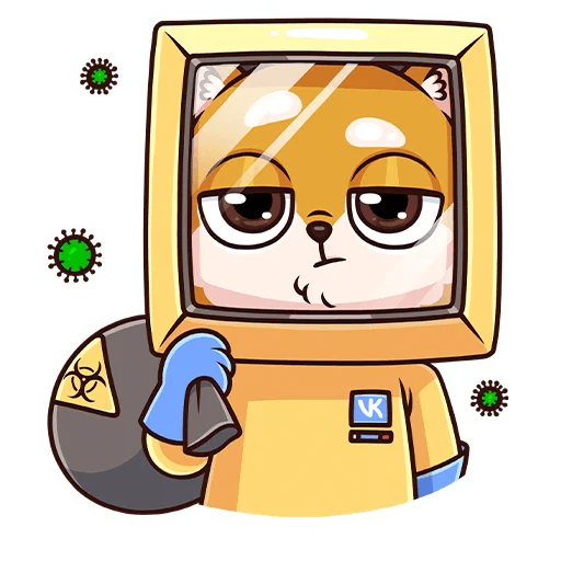 🦠 Стикер «Летто» для Telegram