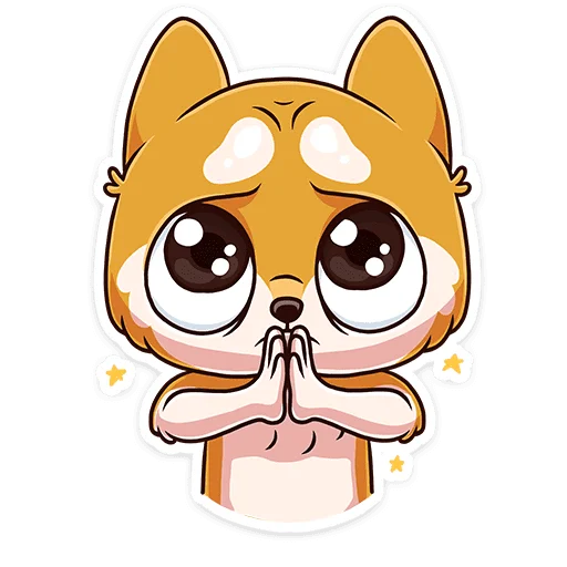 🙏 Стикер «Летто» для Telegram