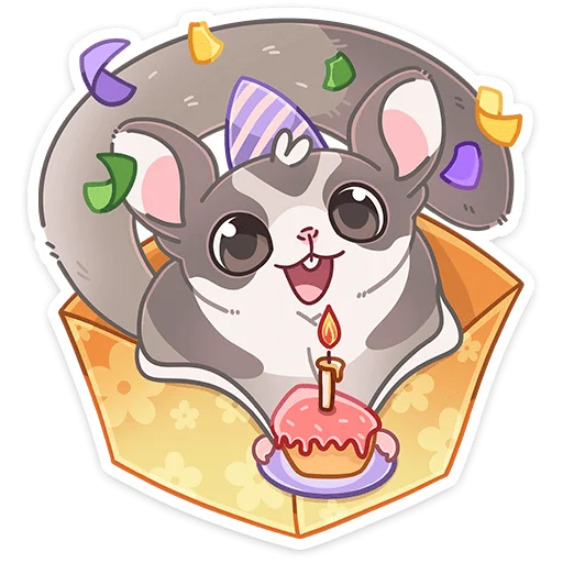 🥳 Стикер «Летти» для Telegram