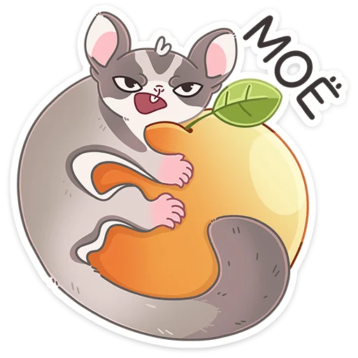 🍑 Стикер «Летти» для Telegram