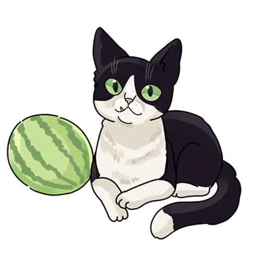 🍉 Стикер «Летучий Арт» для Telegram